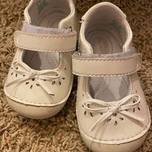 Stride Rite White Toddler Shoes
